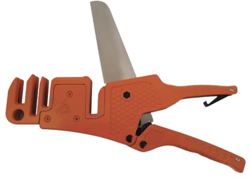 Vecamco Victor 112 Cutter Canalina Condizionatore, Forbice Taglierina per Canaline in Pvc da 35x30 a 90x65 Mm di Impianti di Climatizzazione