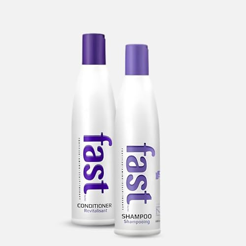 FAST schampo och balsam 300 ml vardera, hårväxtsacceleration, inga sulfater och parabener