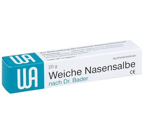 WEICHE NASENSALBE n. Dr. Bader 20 g