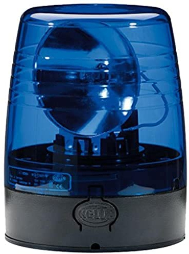 HELLA 2RL 008 965-031 Halogen Rundumleuchte - KL JuniorPlus - 12V - blau