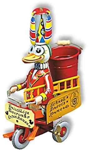 Wilesco 10280 Blechspielzeug - Feuerwehr - Ente