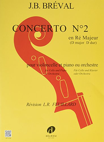 CONCERTO N2 EN RE MAJ. --- VIOLONCELLE ET PIANO