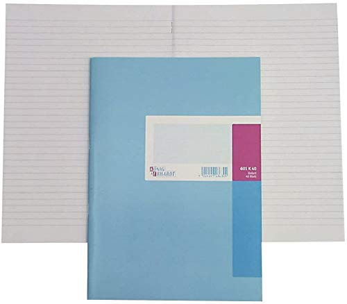 König & Ebhardt 8614111 Geschäftsbuch (A4, liniert, 80g/m², 40 Blatt, Drahtheftung)