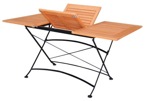 Klapptisch Schlossgarten ausziehbar 90x100/150cm