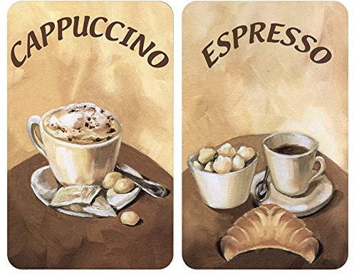 Wenko Set di 2 piastre di copertura per fornelli per espresso/cappuccino