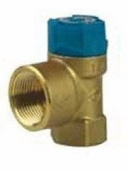 AFRISO Trinkwasser Membran-Sicherheitsventil , 6 bar, DN15 3/4 mit 1 Auslass