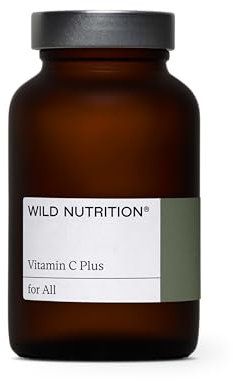 WILD NUTRITION Food-Grown® Vitamin C Plus | High Bioavailability Vitamin C with Bioflavonoids | Immune Support |Optimum Absorption | 60 Capsules
