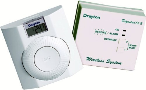 Drayton Digistat + RF601 Room Thermostat by Drayton