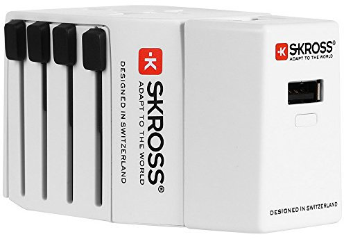 SKROSS World Adapter Power Pack weiß SKROSS World Adapter MUV USB+SOS Battery