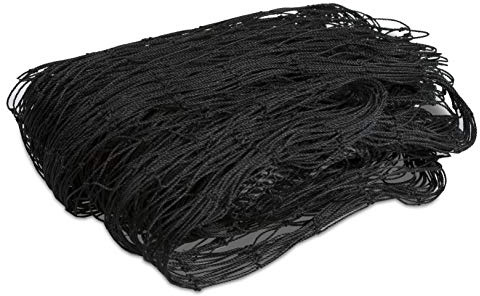 Windhager kattskyddsnätverk, kattunger, kattskyddsnät kattnät för balkong, balkong terrass och fönster, robust HDPE-tyg, 2,5 x 4 m, svart, 06775