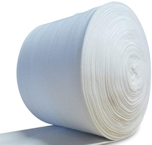 Wetzel Filtre de drainage 20 m pour tuyau de drainage DN100 – Protection longue durée pour votre système de drainage en tissu non tissé, blanc, naturel, simple