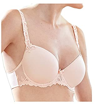 Simone Perele Damen Andora 3D Molded-Cup-BH - Französischer T-Shirt-BH-Stil, Blush, 80D