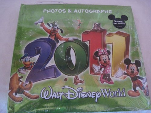 Disney Green 2011 Autograph & Photo Album