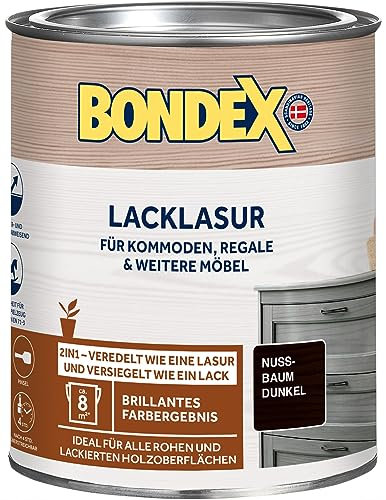 Bondex Lacklasur nussbaum dunkel, 0,75 Liter