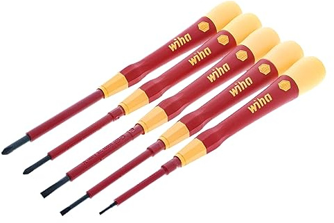 Wiha 32085 Präzision Pico Isolierte Schraubendreher-Set (5 Stück)