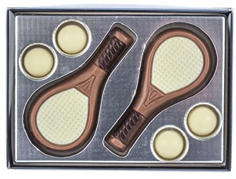Schokoladen Geschenkpackung Tennis 65g