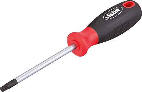 Vigor cacciavite Torx V4421 ∙ profilo Torx ∙ larghezza chiave: T 8 ∙ lunghezza totale: 154 mm, 1 pezzo