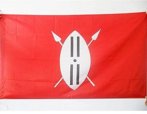 BANDIERA MASAI 150x90cm - BANDIERA DEI MAASAI - KENYA 90 x 150 cm foro per asta - AZ FLAG