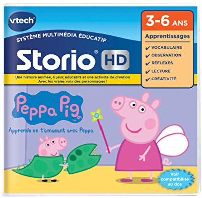 Vtech – 273405 – Spiel HD Storio – Peppa Pig (ev. Nicht in Deutscher Sprache)