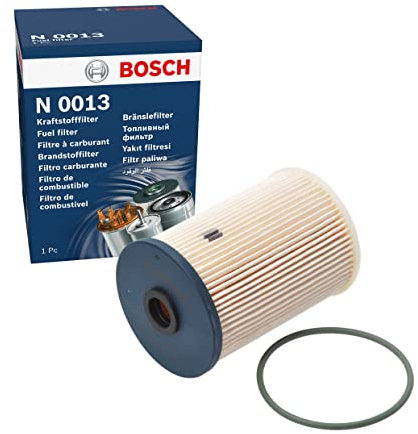 Filtro Diesel per Auto Bosch N0013 - Separa le particelle e l'acqua dal carburante, protegge il sistema di iniezione