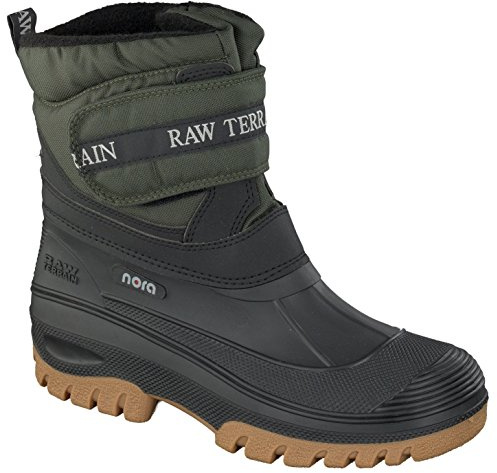 Spirale Stivali invernali da donna, da uomo, colore marrone scuro/nero, verde, 43 EU, verde, 43 EU