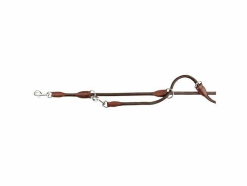 TRIXIE Active V-Leine, rundgen, 2,00 m/ 13 mm, T16332 braun Small/Medium