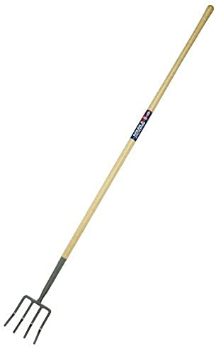Spear & Jackson 1609CS Fourche de traînage à fumier à long manche de 72