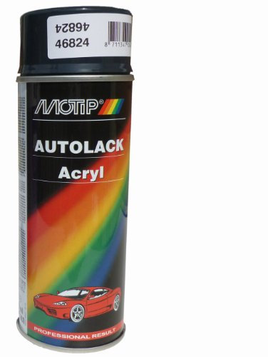 MOTIP Autolack Spray Acryl 400ml 46824 Vulkangrau / grau / dunkelgrau UV-beständig