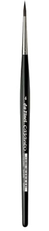 da Vinci Watercolor Series 5598 Casaneo Paint Brush, Round New Wave Synthetics, Size 4