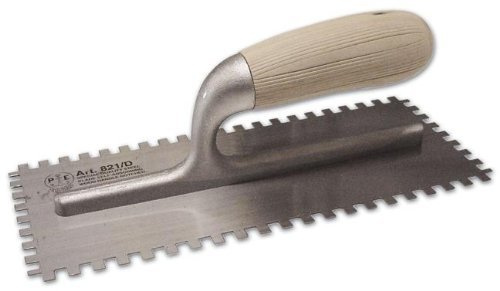 Frattone in Acciaio Dentato 4 Lati 280x120 mm Pavan art. 821/D Greca 5x7 mm
