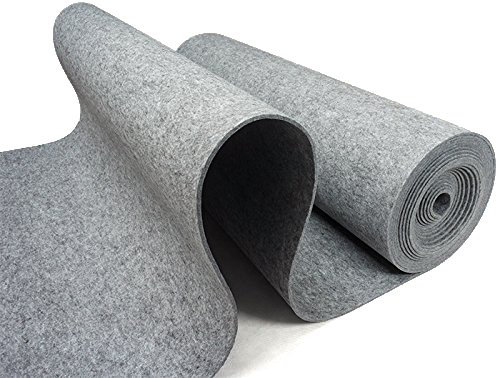 Rob&Raf Premium Filz 7-8mm 1200/qm Grau Meterware 100cmx160cm