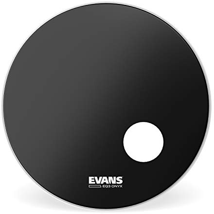 Evans BD22RONX 55,8 cm (22 Zoll) Bassdrumfell Onyx Resonanz 0,19mm schwarz