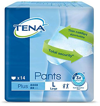 TENA Pants Plus - Gr. Large - PZN 09703559 - (56 Stück).