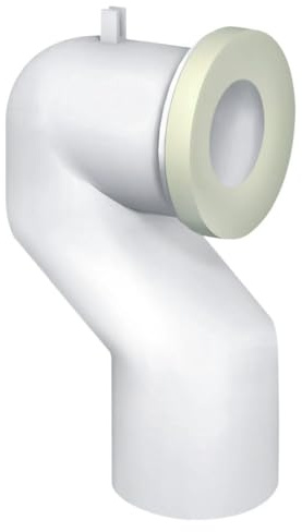 Kiamami Valentina - Curva Tecnica con Scarico | Diametro 90 MM | Per Sanitari a Pavimento