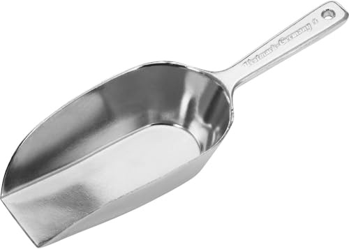 Westmark Paletta da forno/pesatura/riempimento, capacità: 113 ml (circa 110 g di farina), alluminio, Hygia, argento, 91312291