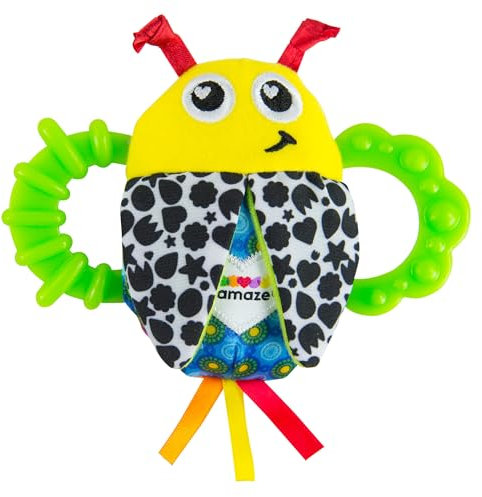 Lamaze LC27078 – Rassel Marienkäfer, Babyspielzeug, Babyspielzeug