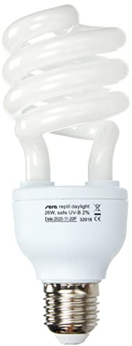 sera reptil daylight 32018 Glödlampa, Vit, Silver, 26 W