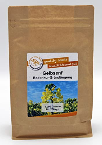 Bodenkur Gelbsenf - einjährige Gründüngung 1KG