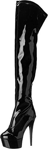Ellie Shoes Women's 609-Fantasy Boot, Black, 11 M US