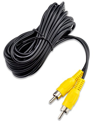 Ollgen 5 m/16FEET RCA maschio a RCA maschio Plug singolo video/audio cavo di prolunga 2.5 C-2 V cavo coassiale per CCTV/Rear View parking camera