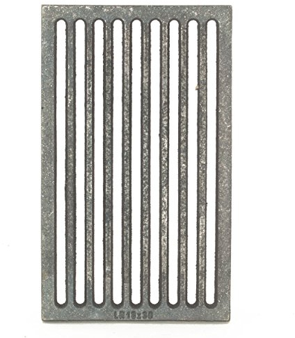 Liegerost 18 x 30 cm - Gussrost Ofenrost Ascherost Tafelrost Kaminrost Premiumqualität