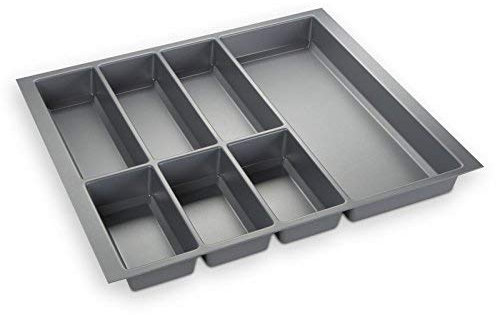 ORGA-BOX® IV UNIVERSAL Bac à couverts (473,5 x 526 mm) Gris Argenté Longueur Tiroir 60 cm Découper Possible