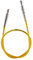 KNITPRO Cable: Colour Coded: Yellow: 20cm