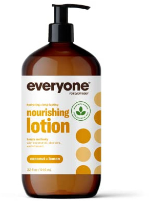EO Everyone Lotion, Coconut plus Lemon, 32 Fl Oz