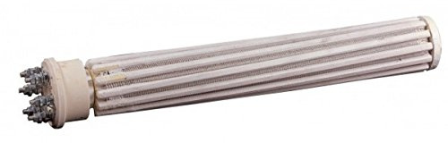DIFF - Résistance stéatite Ø52mm monobloc standard 2400W, 440mm, TC - DIFF