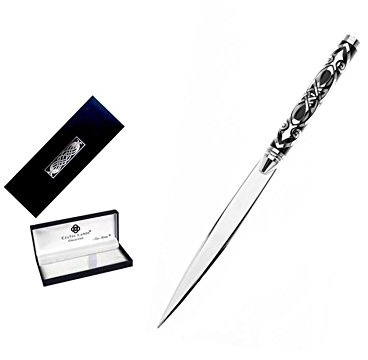 Mens Gift Boxed Letter Opener - Medieval Celtic Spear Design