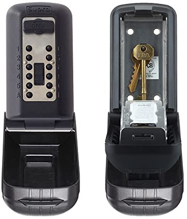 Schlüsselsafe SUPRA P500 Pro | Der Tastenschlüsselsafe für die Außenwandmontage, von der Polizei empfohlen – Höchste Sicherheit der 2. Generation – 5 Jahre Garantie