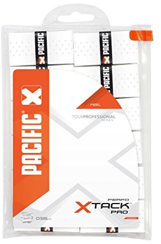 Pacific - X-Tack Pro Overgrip (weiß) - 12er Pack