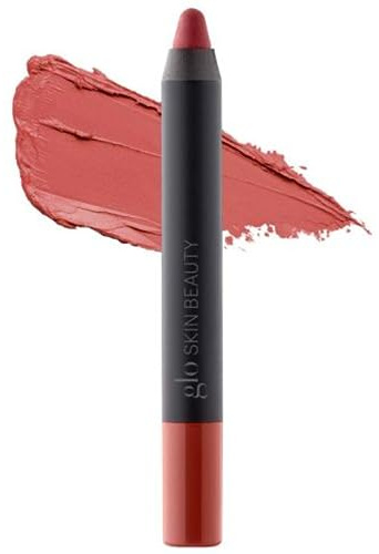 Glo Skin Beauty Suede Matte Lip Crayon (Trademark) - Longwearing Formula Stays On All Day, With Conditioning Shea Butter + Mango Seed Oil for a Velvety Smooth Finish