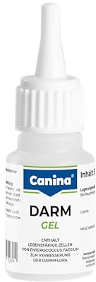 Canina Petival Darm-Gel Ergänzungsfuttermittel zur Stabilisierung der Darmflora für Hunde, 30 ml Gel